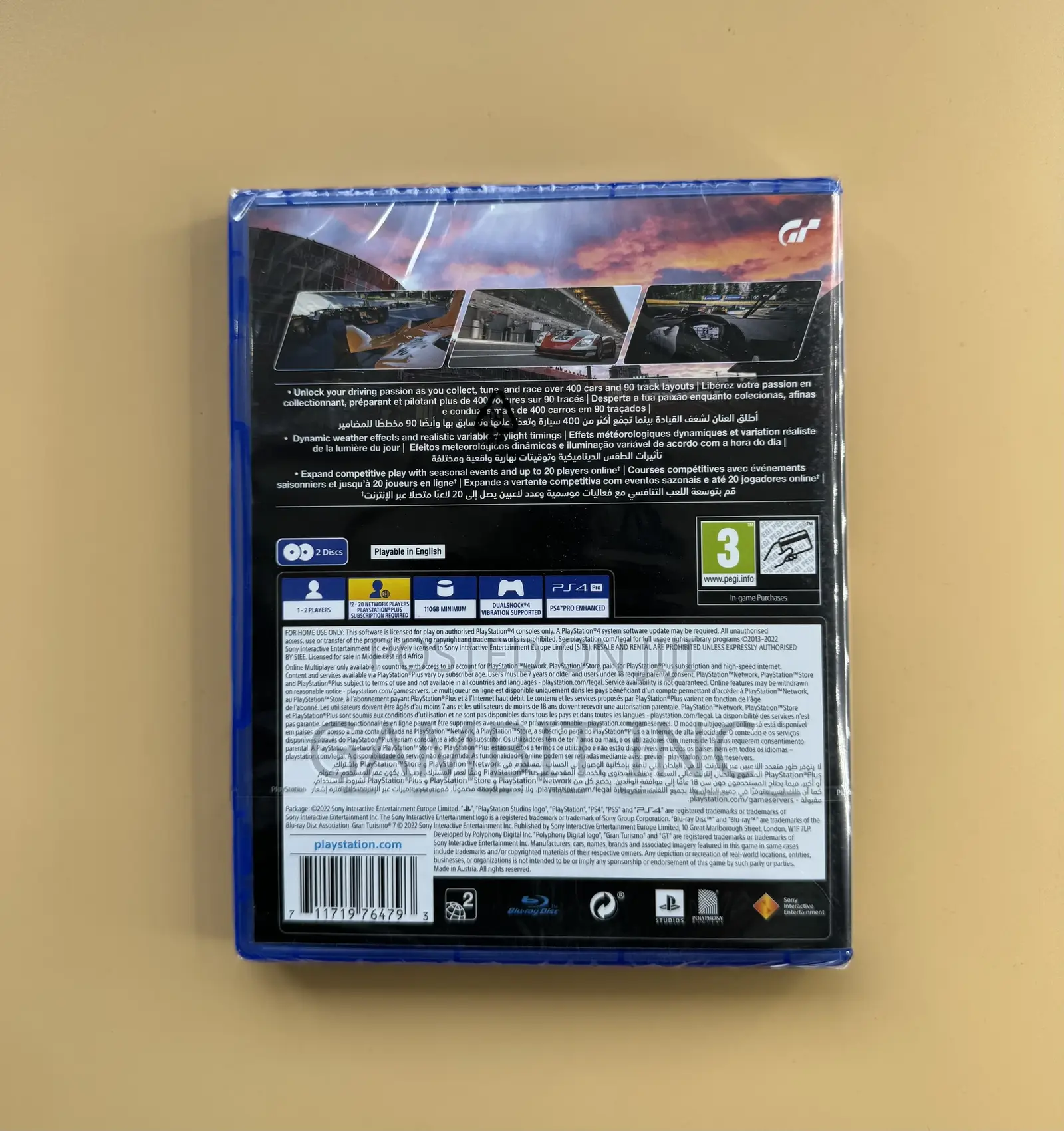 Playstation 4 Gran Turismo 7