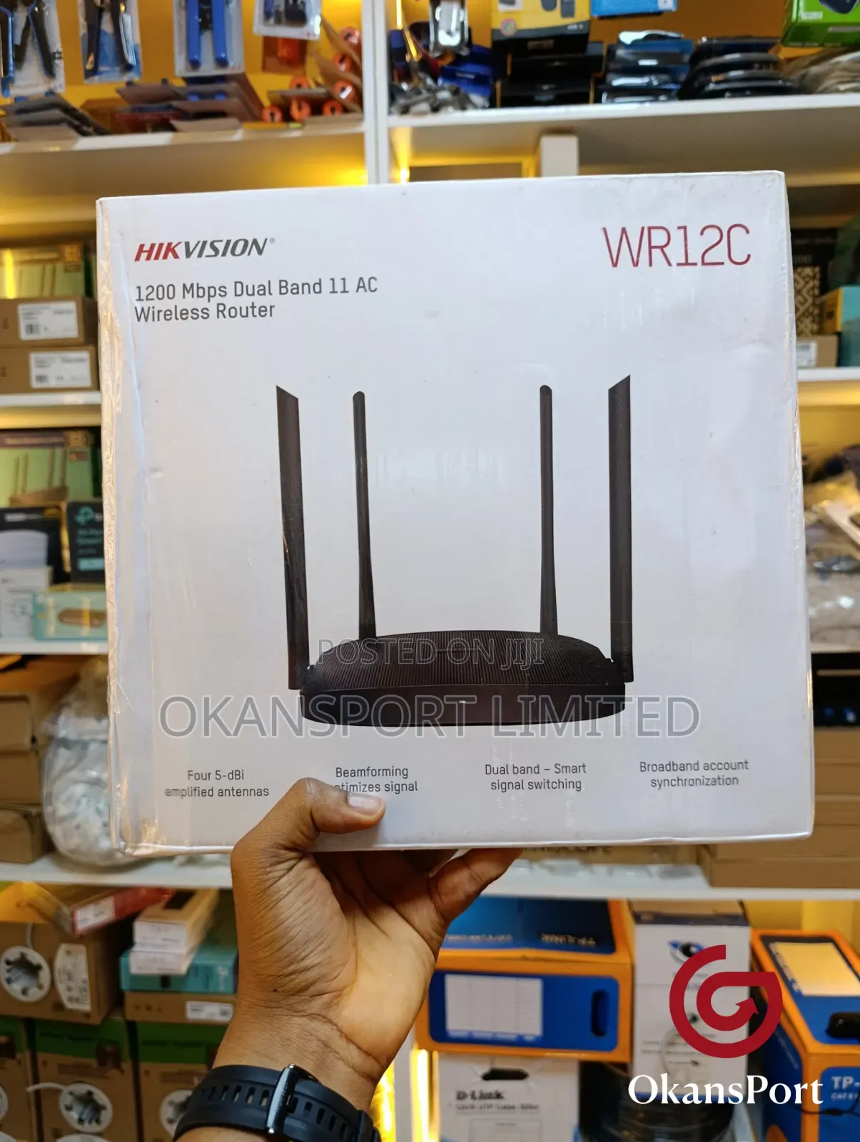 Hikvision Ups Backup 1000va 600 Router Ds-3wr12gc Wr3n Wr12c Wifi Mesh