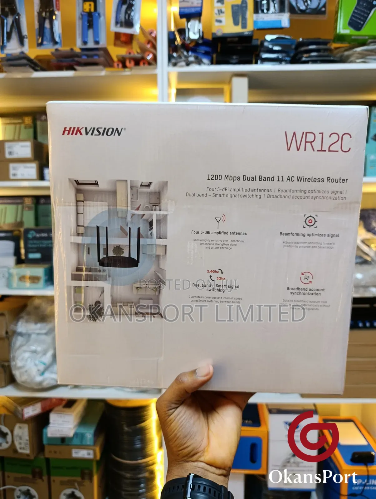 Hikvision Ups Backup 1000va 600 Router Ds-3wr12gc Wr3n Wr12c Wifi Mesh