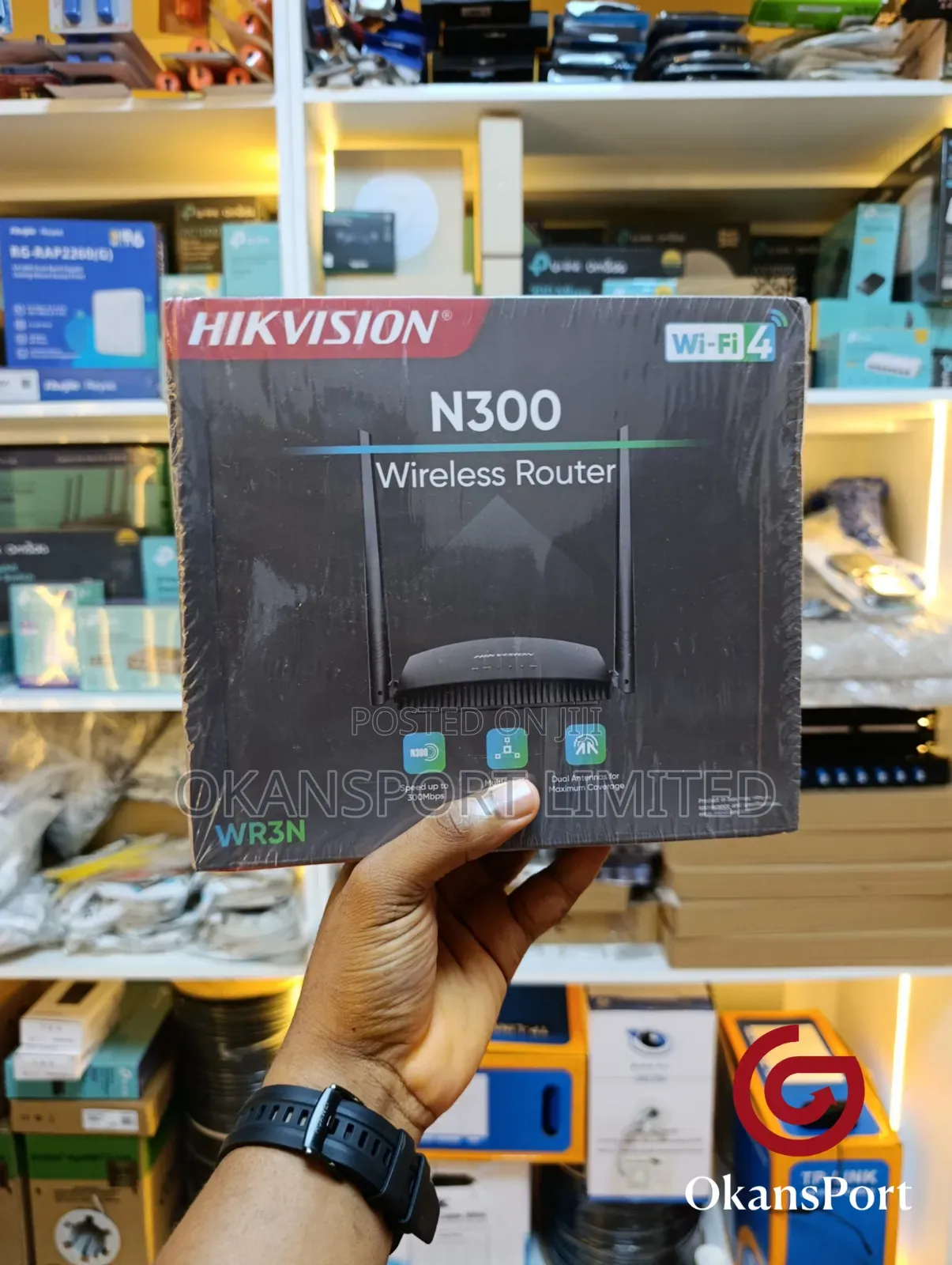 Hikvision Ups Backup 1000va 600 Router Ds-3wr12gc Wr3n Wr12c Wifi Mesh