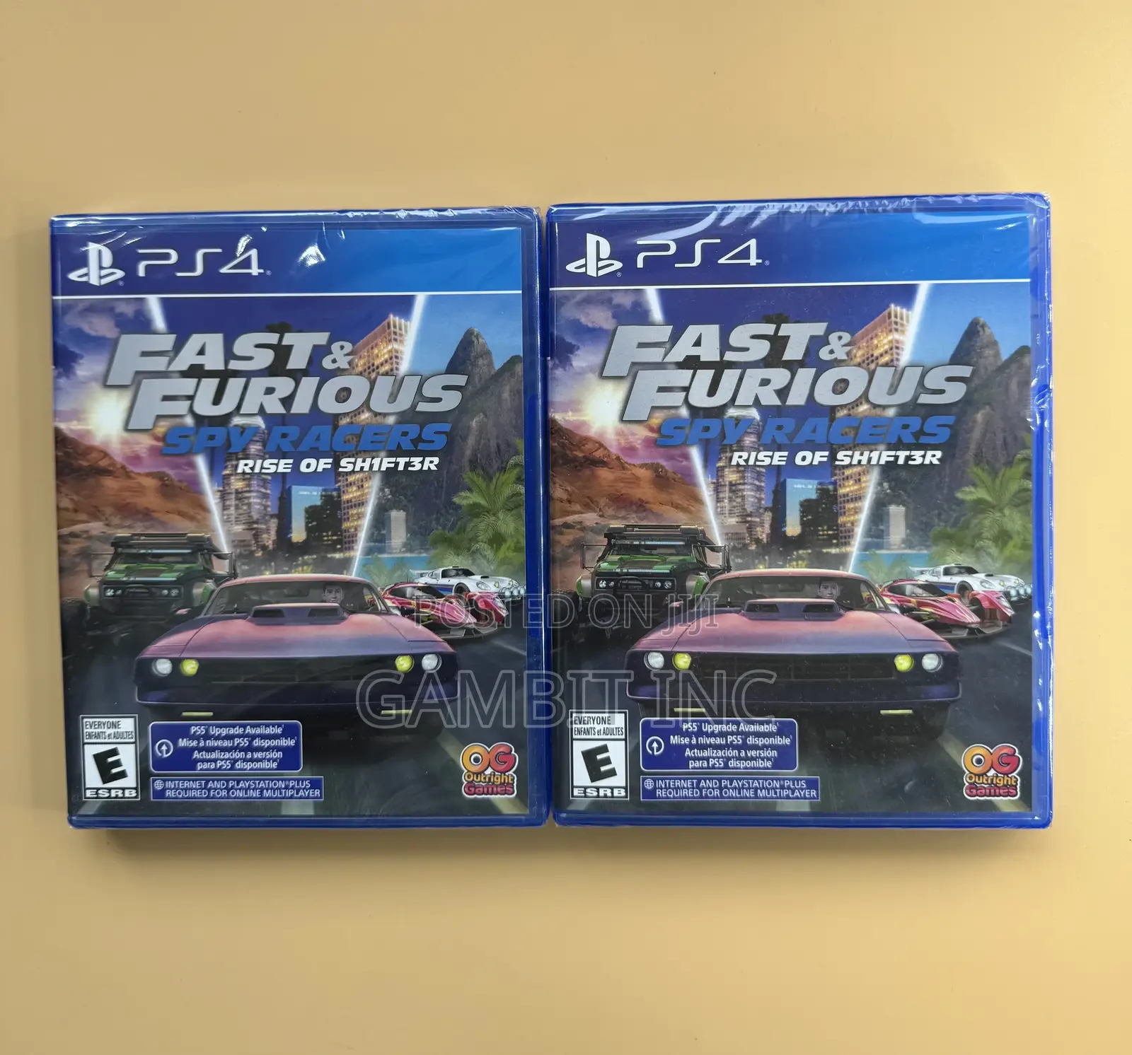 Playstation 4 Fast and Furious Spy Racers