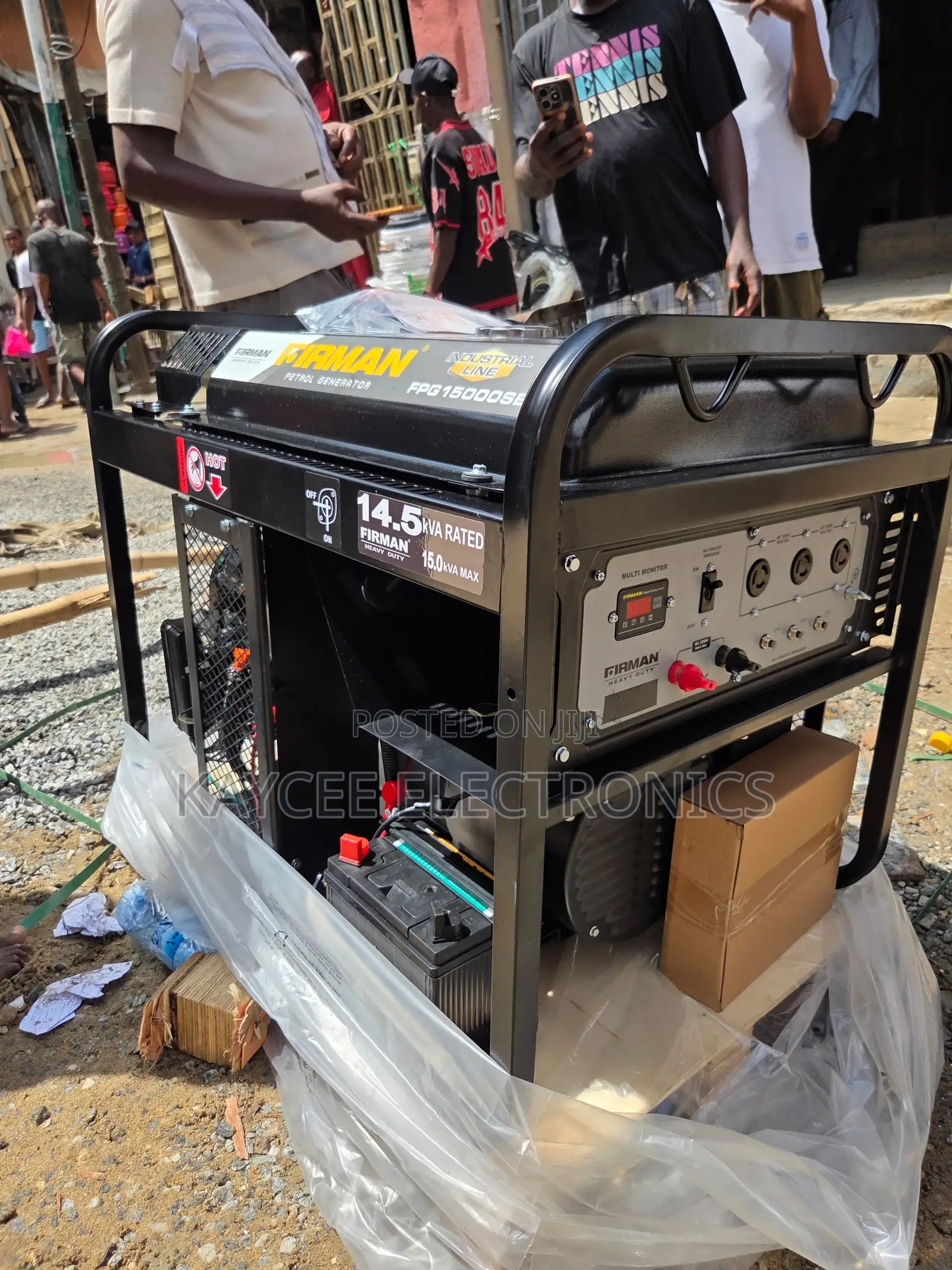 Premium Fireman 14.5kva Copper Coil Generator