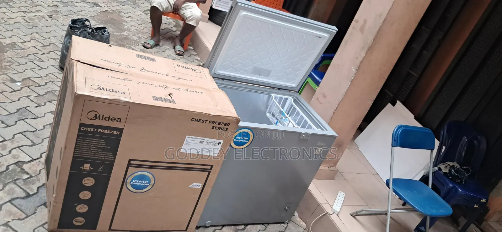 Midea Inverter Deep Freezer 198litres Model 362