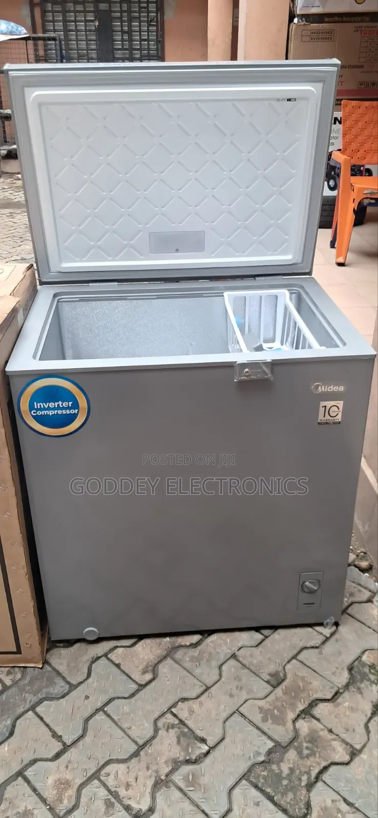 Midea Inverter Deep Freezer 198litres Model 362