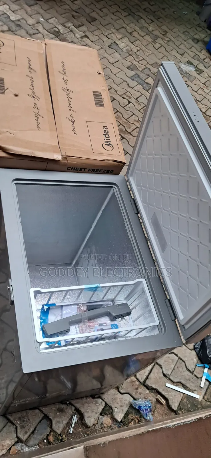Midea Inverter Deep Freezer 198litres Model 362