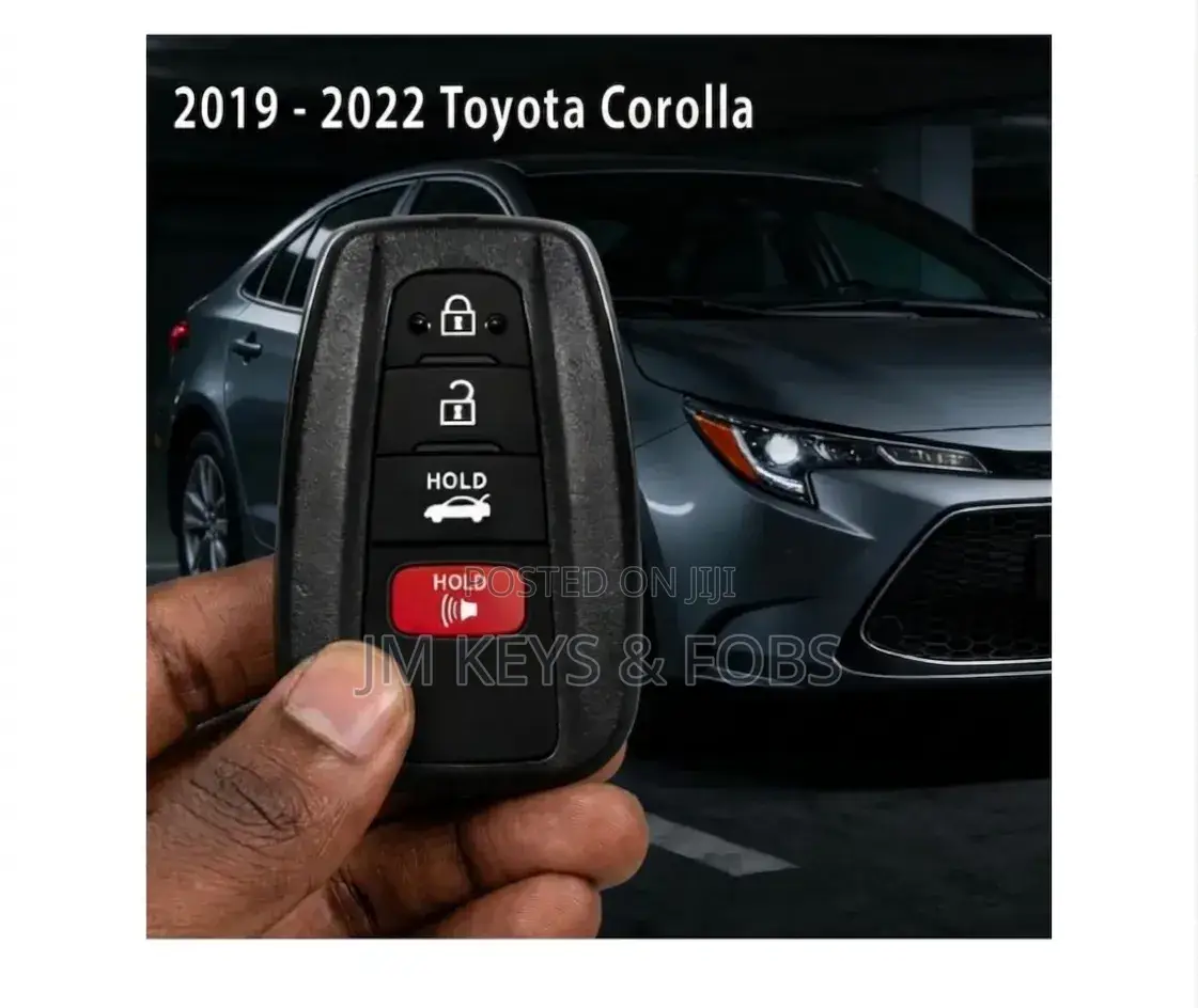 Smart Keyless Entry Fob Replacement for Toyota Corolla