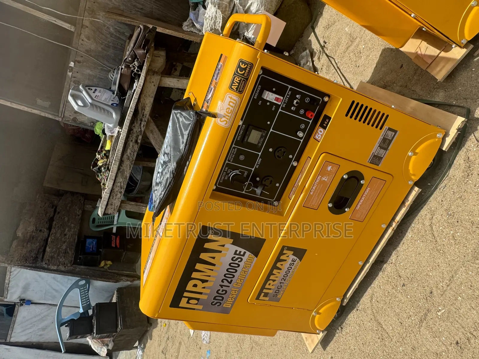 Firman 10kva Diesel Soundproof Generator. Pure Copper 1