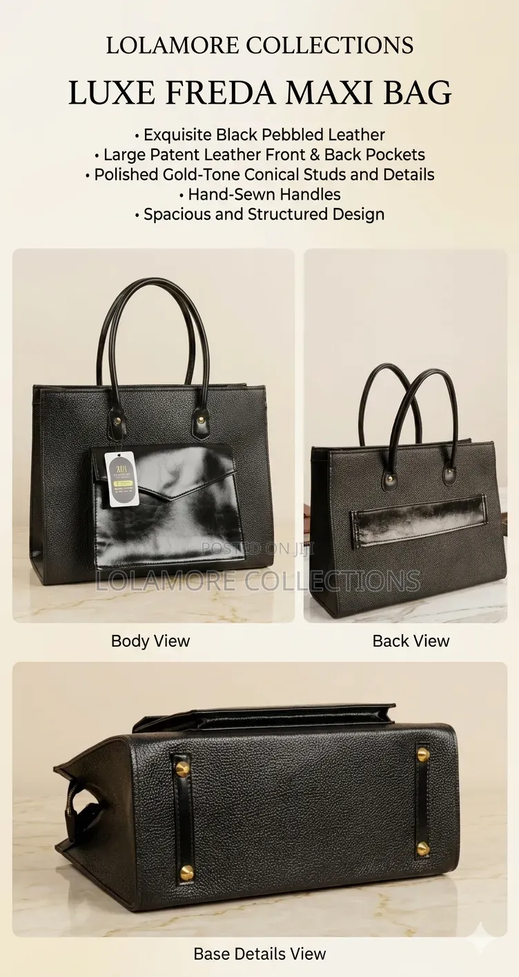 Handmade Maxi Luxe Freda Handbag