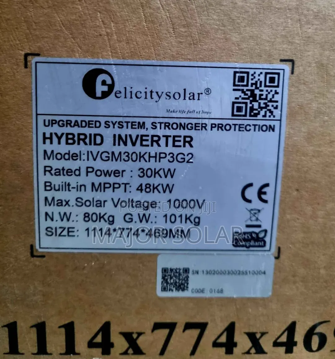 30kva Felicity Hybrid Inverter