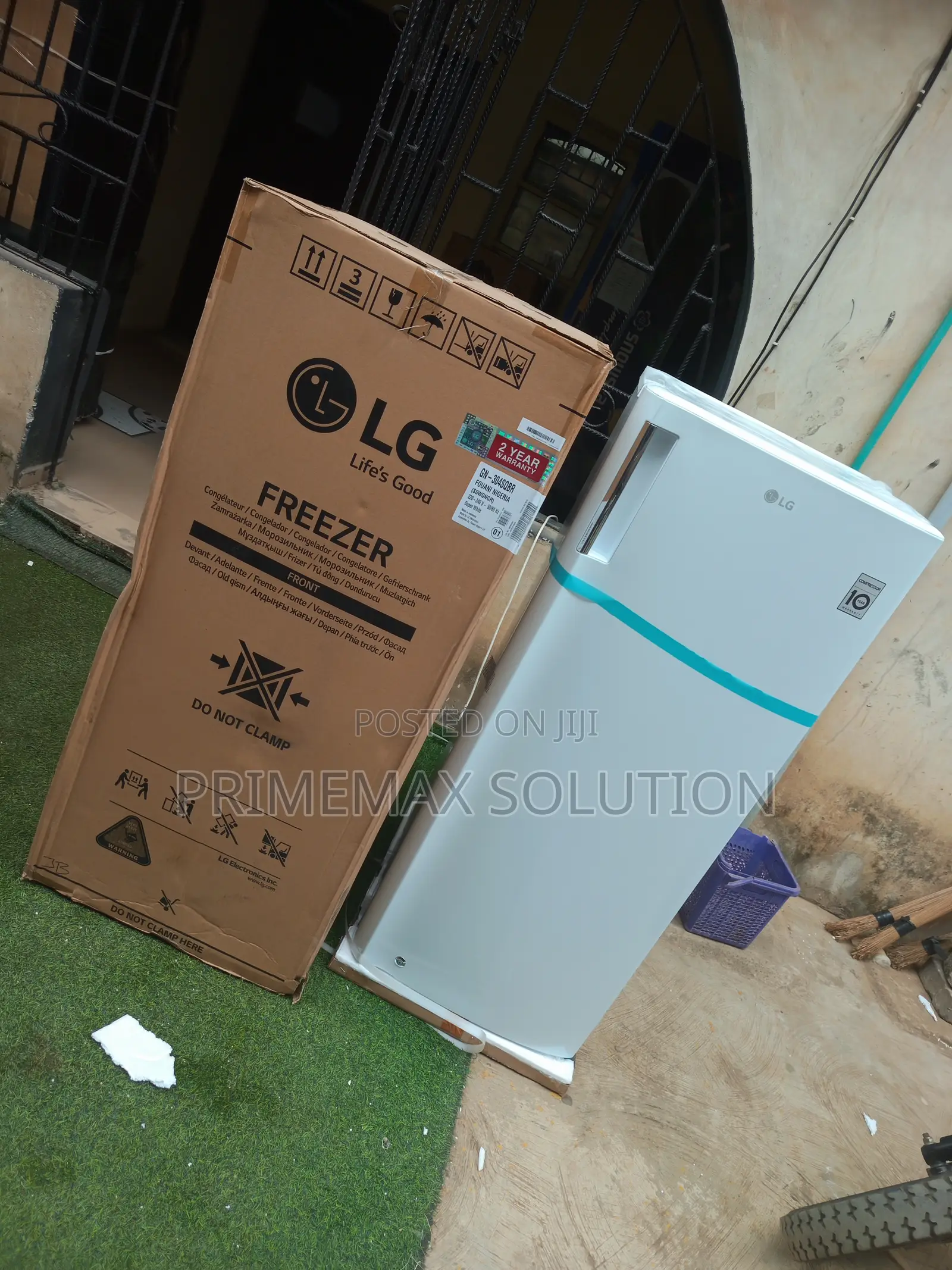 Lg Standing Freezer - Smart Inverter Compressor 10-Year Warranty