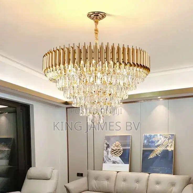 Lustrial Crystal Chandelier Light