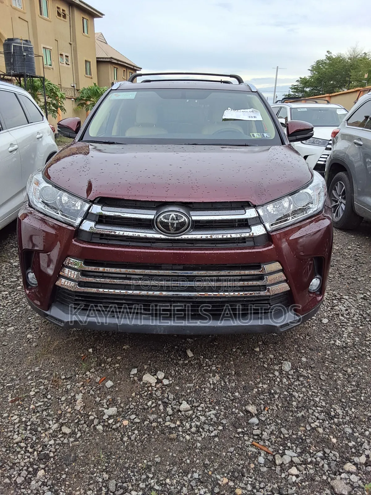 Toyota Highlander XLE V6 4x4 (3.5L 6cyl 6A) 2016 Red