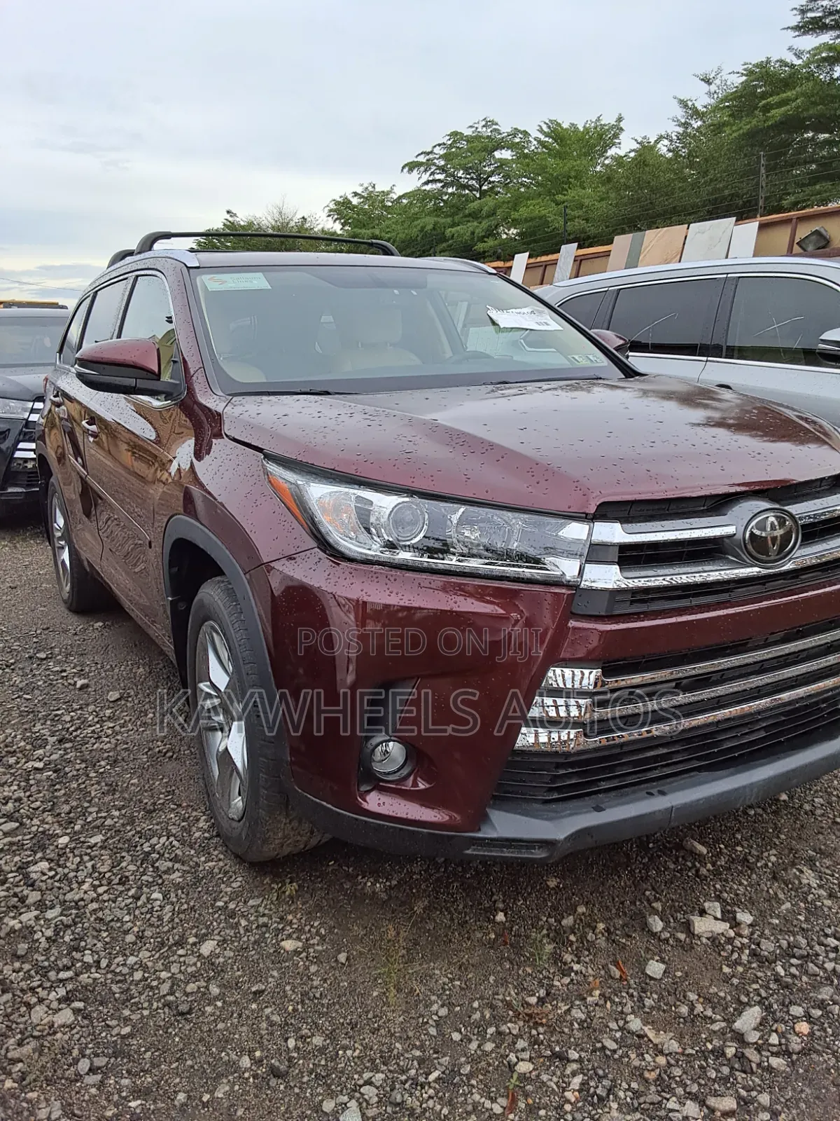 Toyota Highlander XLE V6 4x4 (3.5L 6cyl 6A) 2016 Red