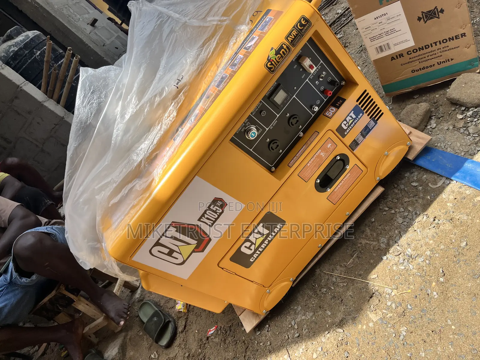 Cat 10kva Diesel Soundproof Generator. Trusted Brand