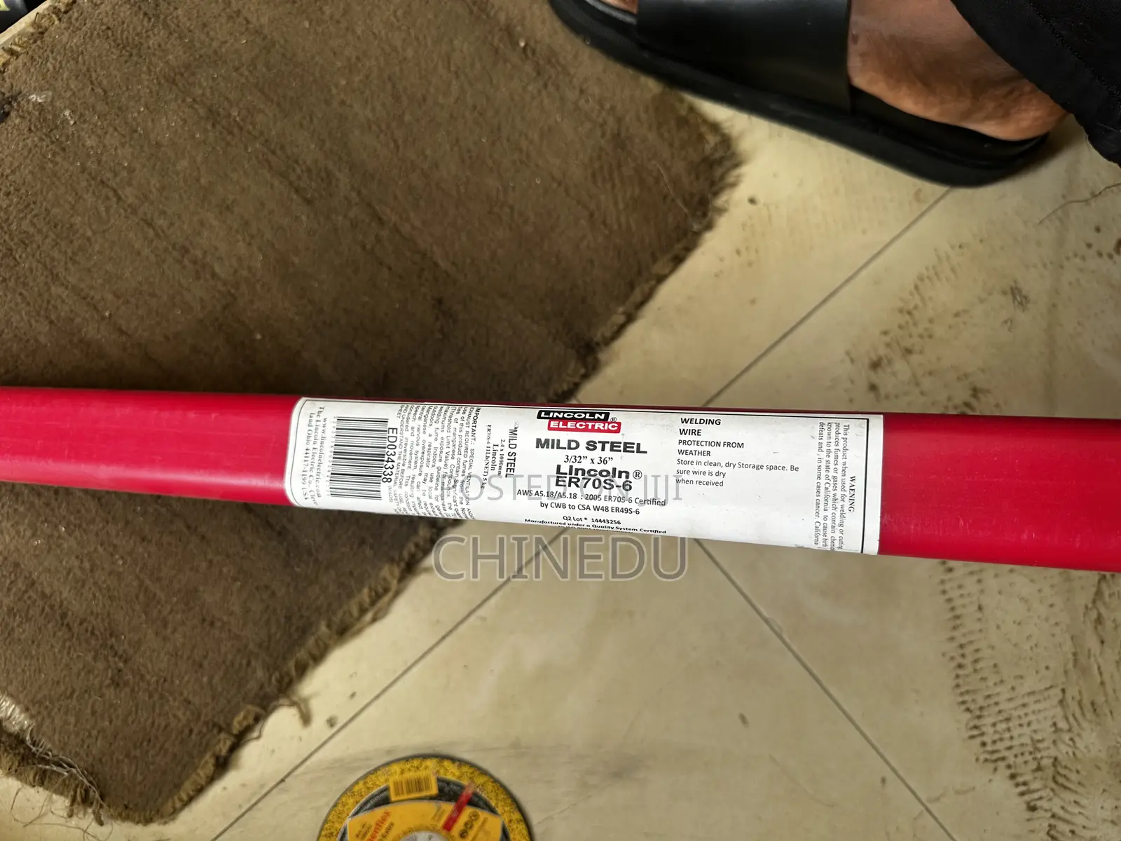 Electrode Er70s-6 Mild Steel Lincoln