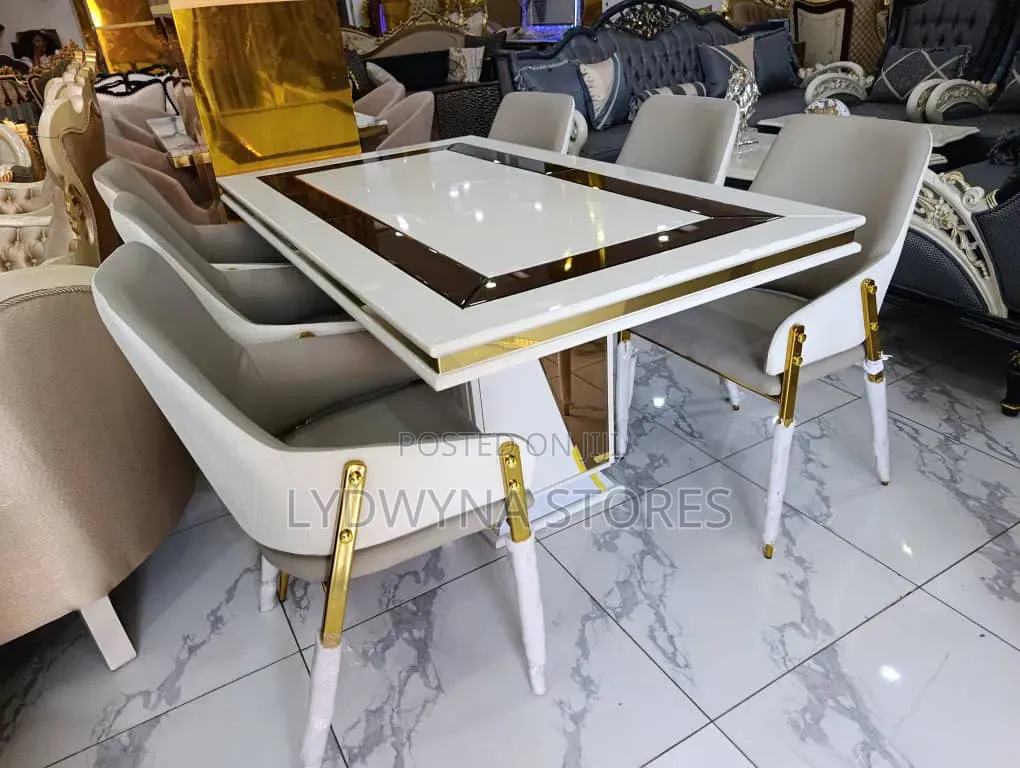 Beautiful Super Strong Quality 6 Seaters Dining Sets