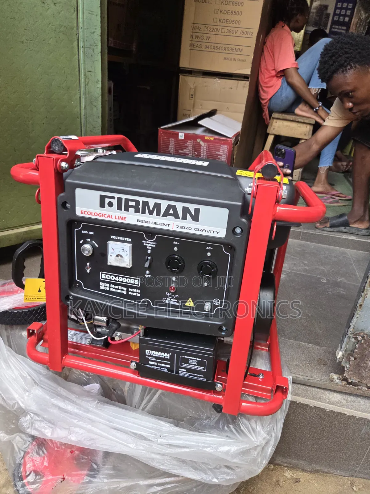 Firman 5.5kva Generator – Ideal for Fridge, Tv Freezer
