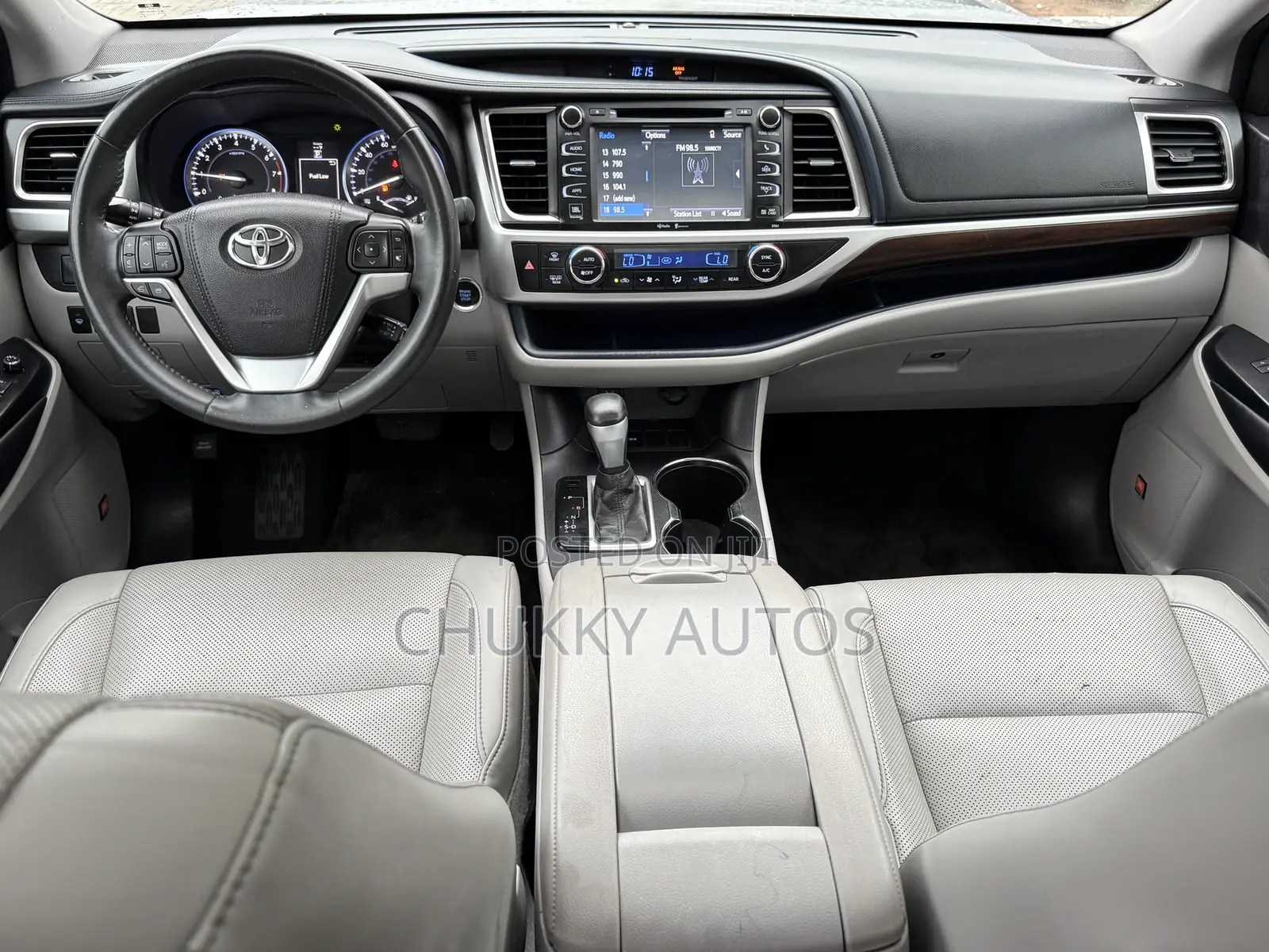 Toyota Highlander Limited 4dr SUV AWD (3.5L 6cyl 6A) 2015 Silver
