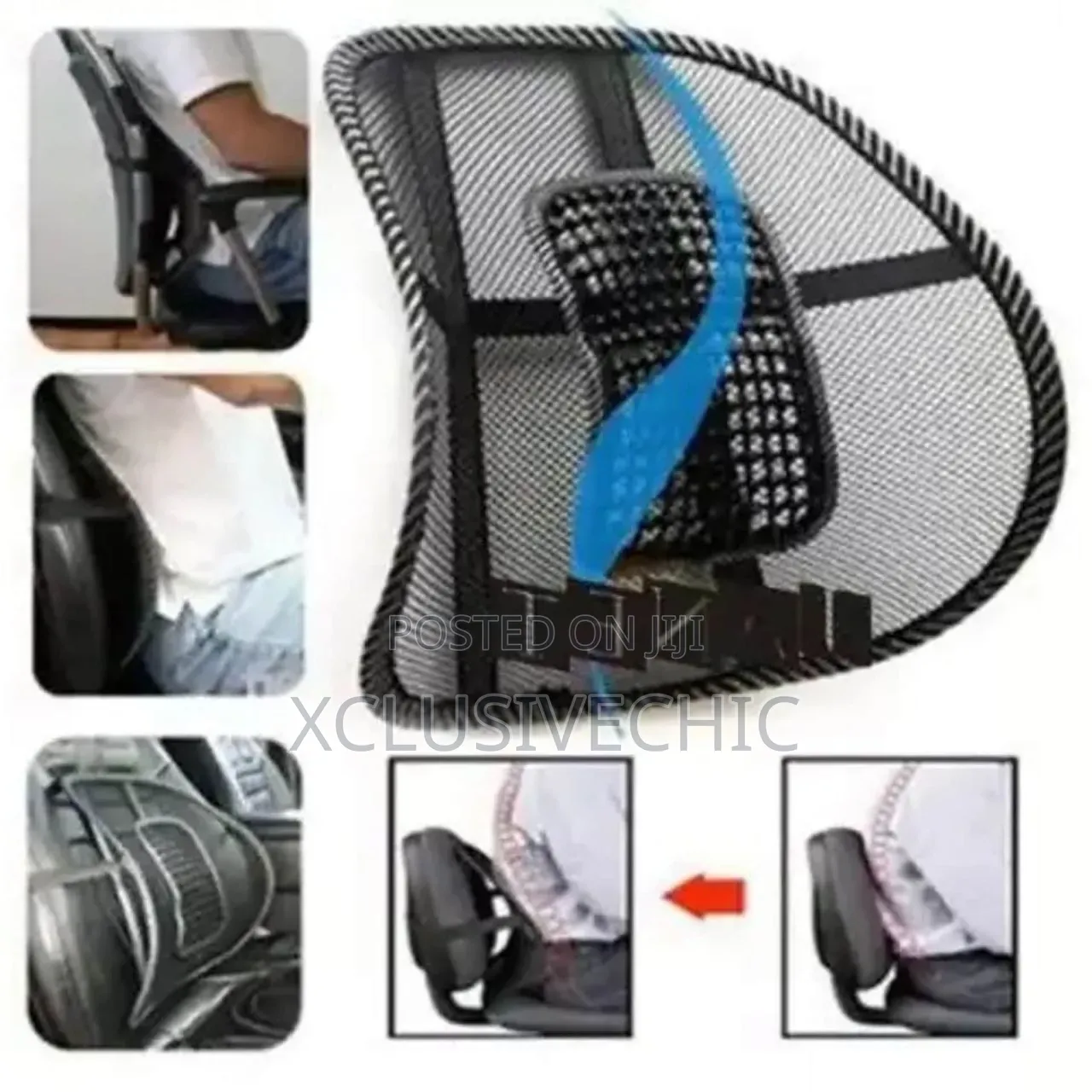Back (Lumbar) Support for Office and Car Seat