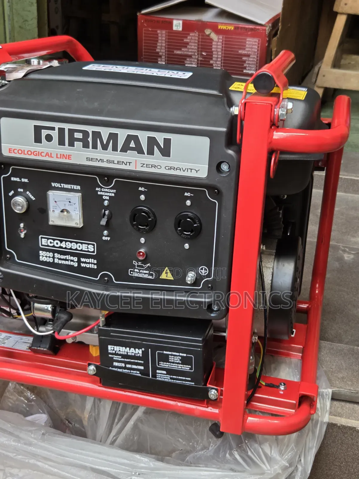 Original Firman 5.5kva Generator – Buy With Confidence