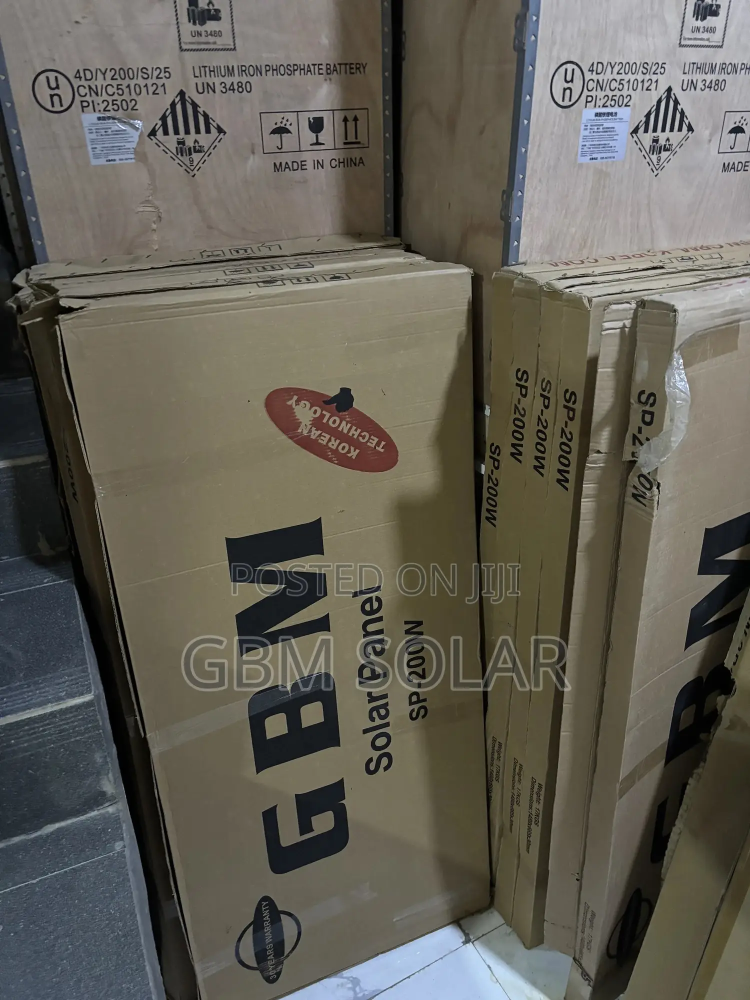 200 W Mono GBM Solar Panel