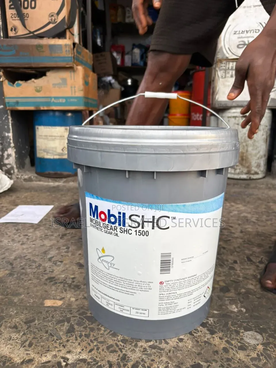 Mobil Gear SHC 1500 Synthetic Gear Oil