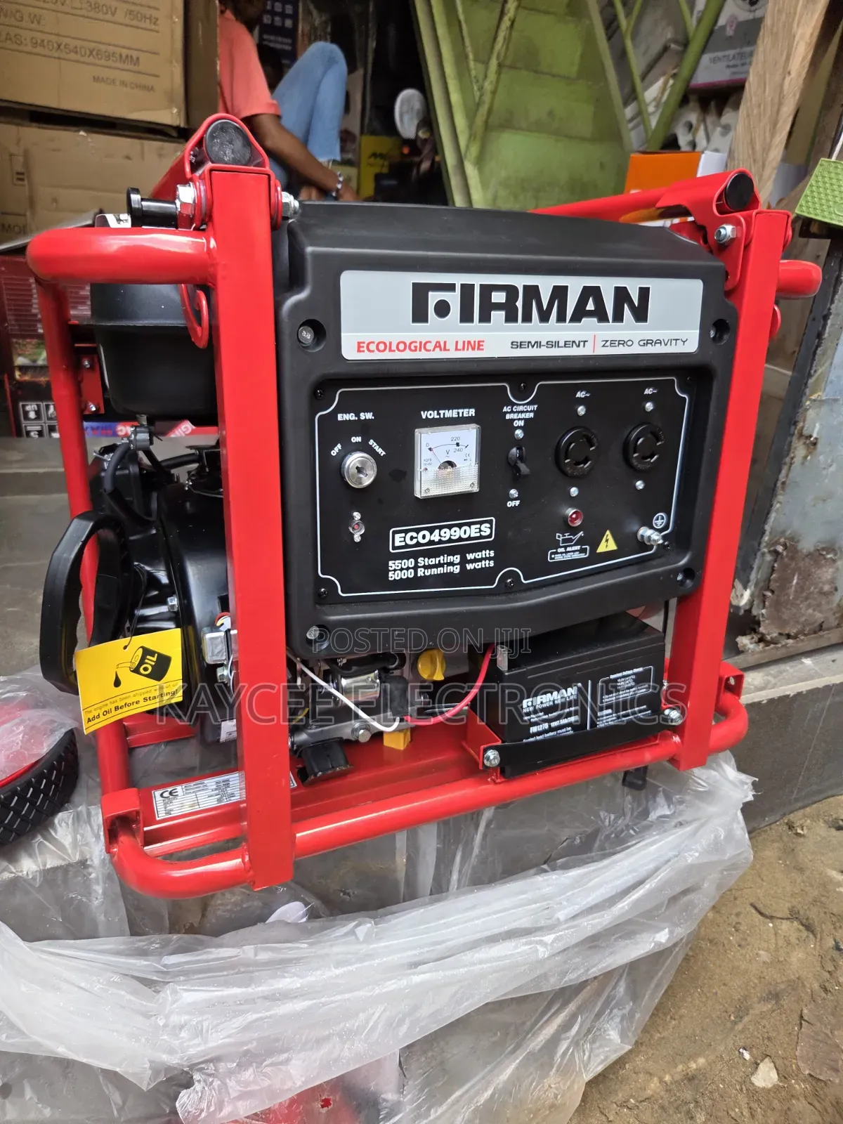 Firman 5.5kva Generator – 100% Copper Coil Guaranteed