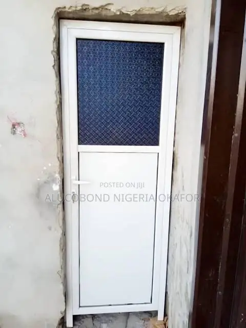 Aluminum Toilet and Bathroom Door