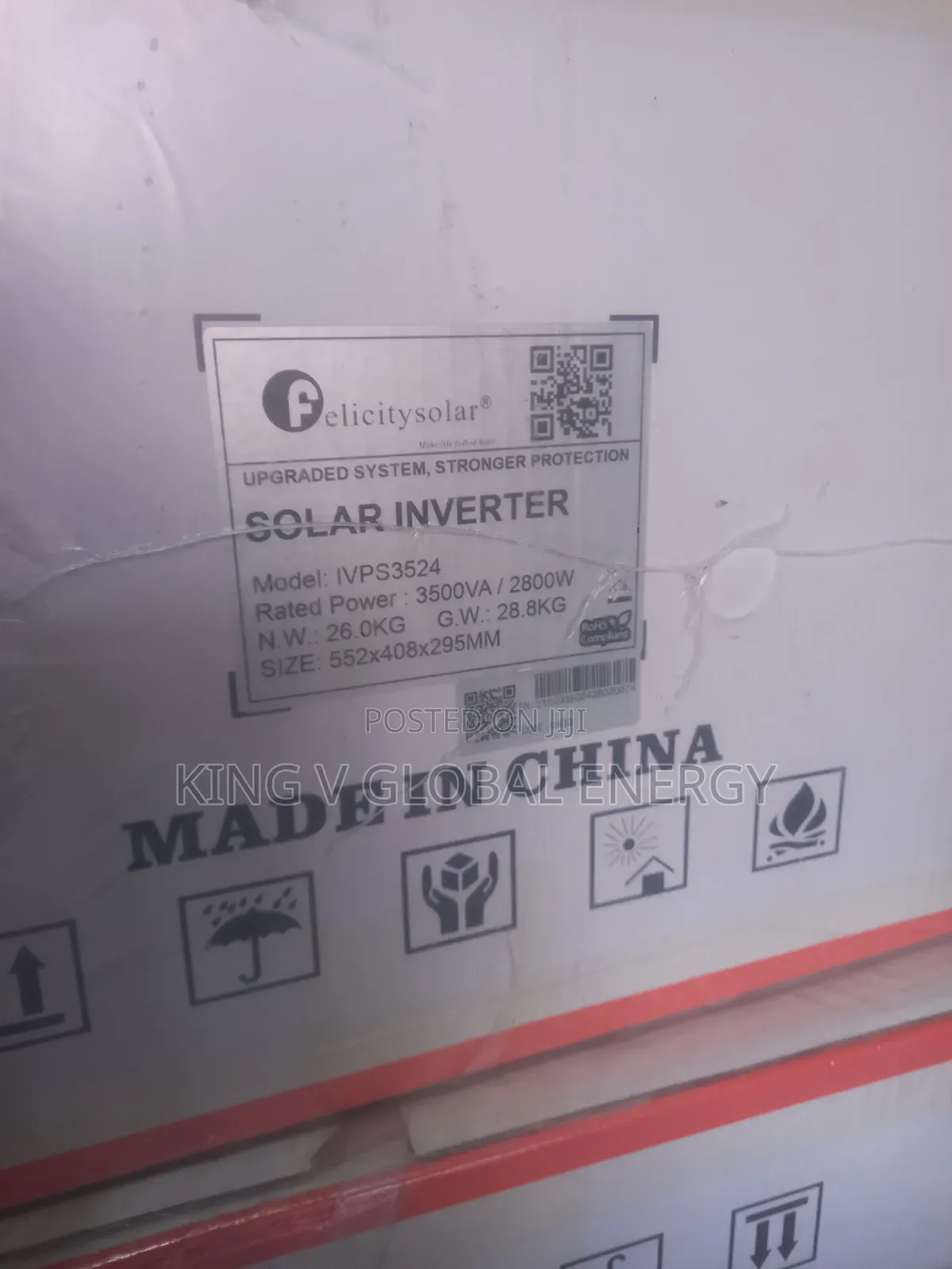 Felicity Solar 3.5kva/24v Ivps Solar Inverter