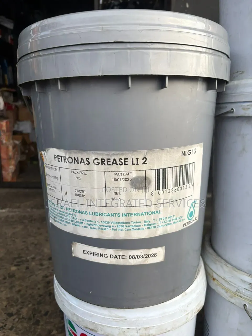 Petronas Grease Li2 for Industrial or Automotive Lubricant Purposes