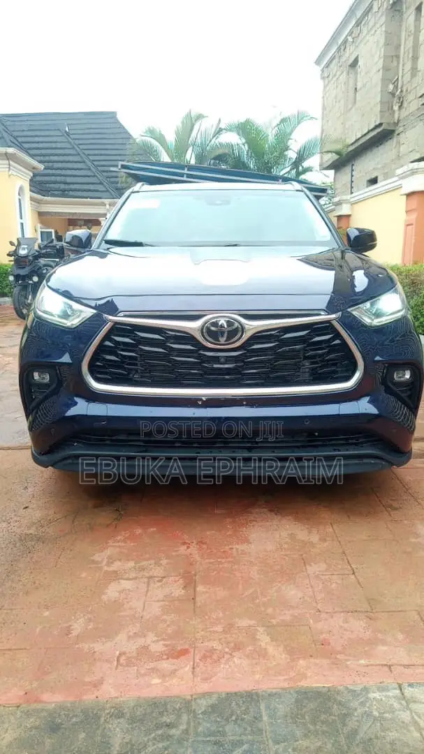 Toyota Highlander Platinum 2021 Blue