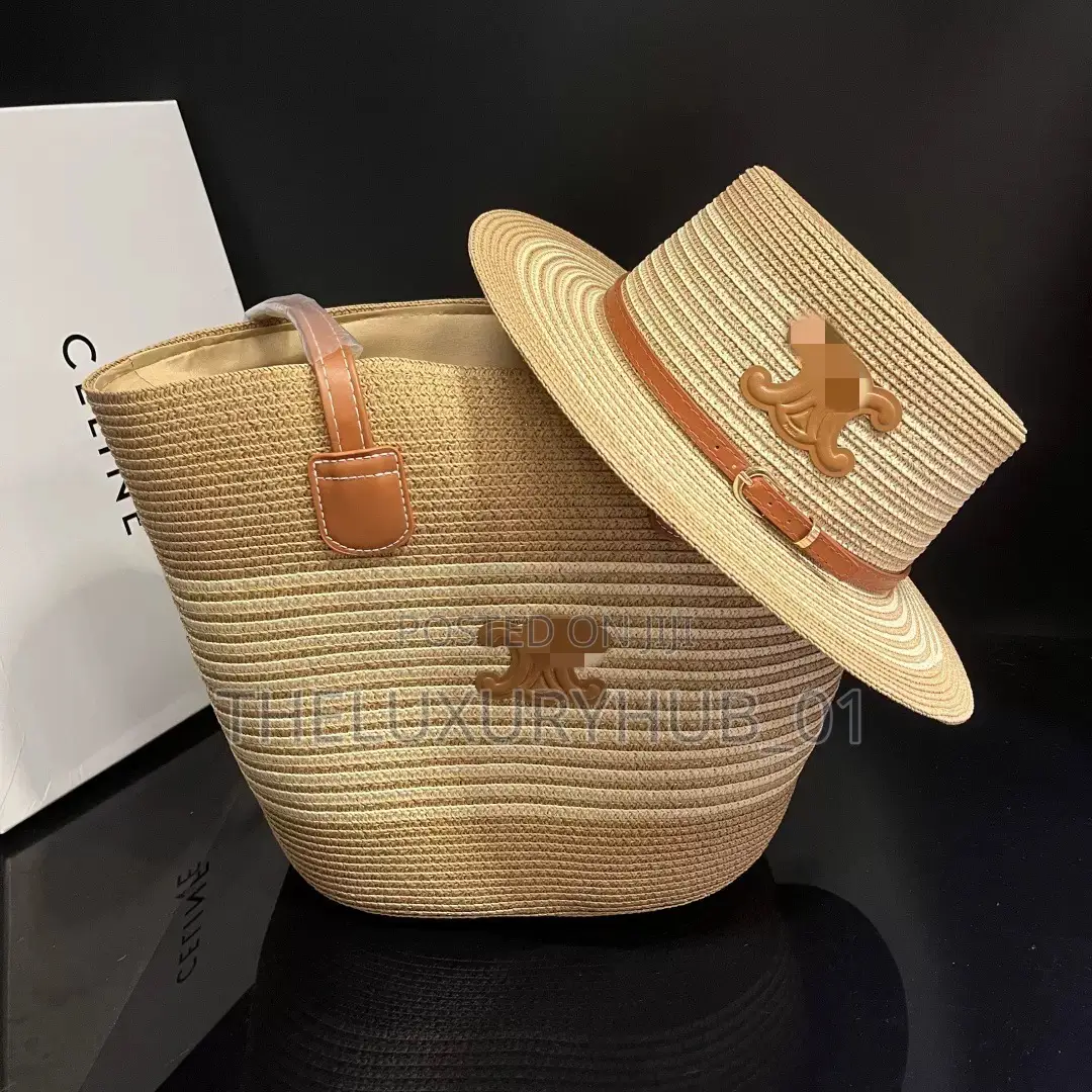 Original Celine Beach Bag and Hat