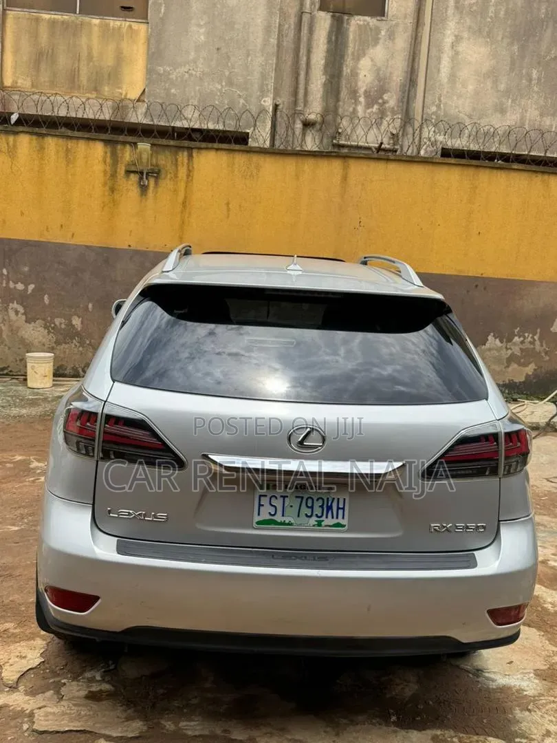 2013 Lexus Rx350 Available for Rental
