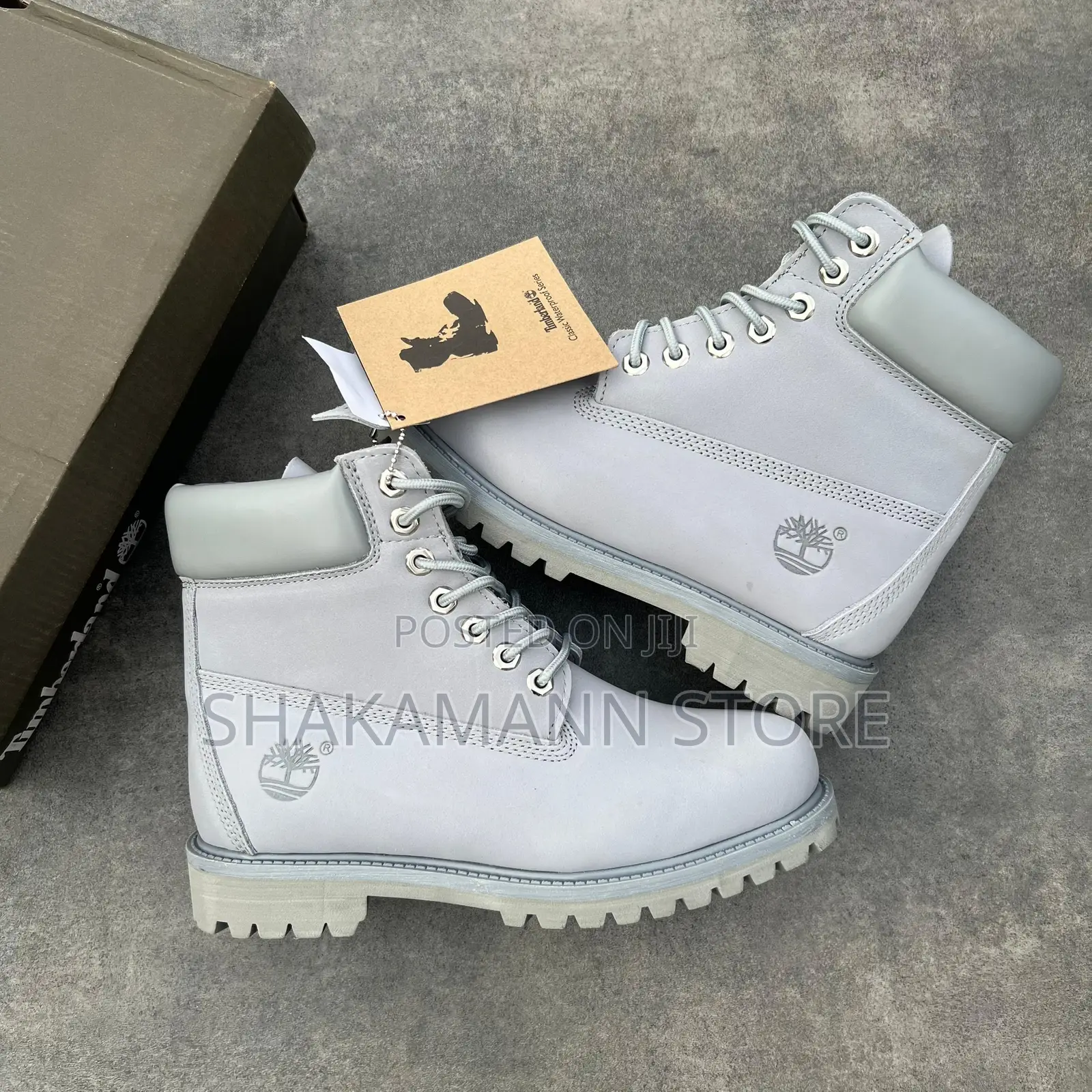 Original Timberland Premium 6-Inch Waterproof Boot Grey