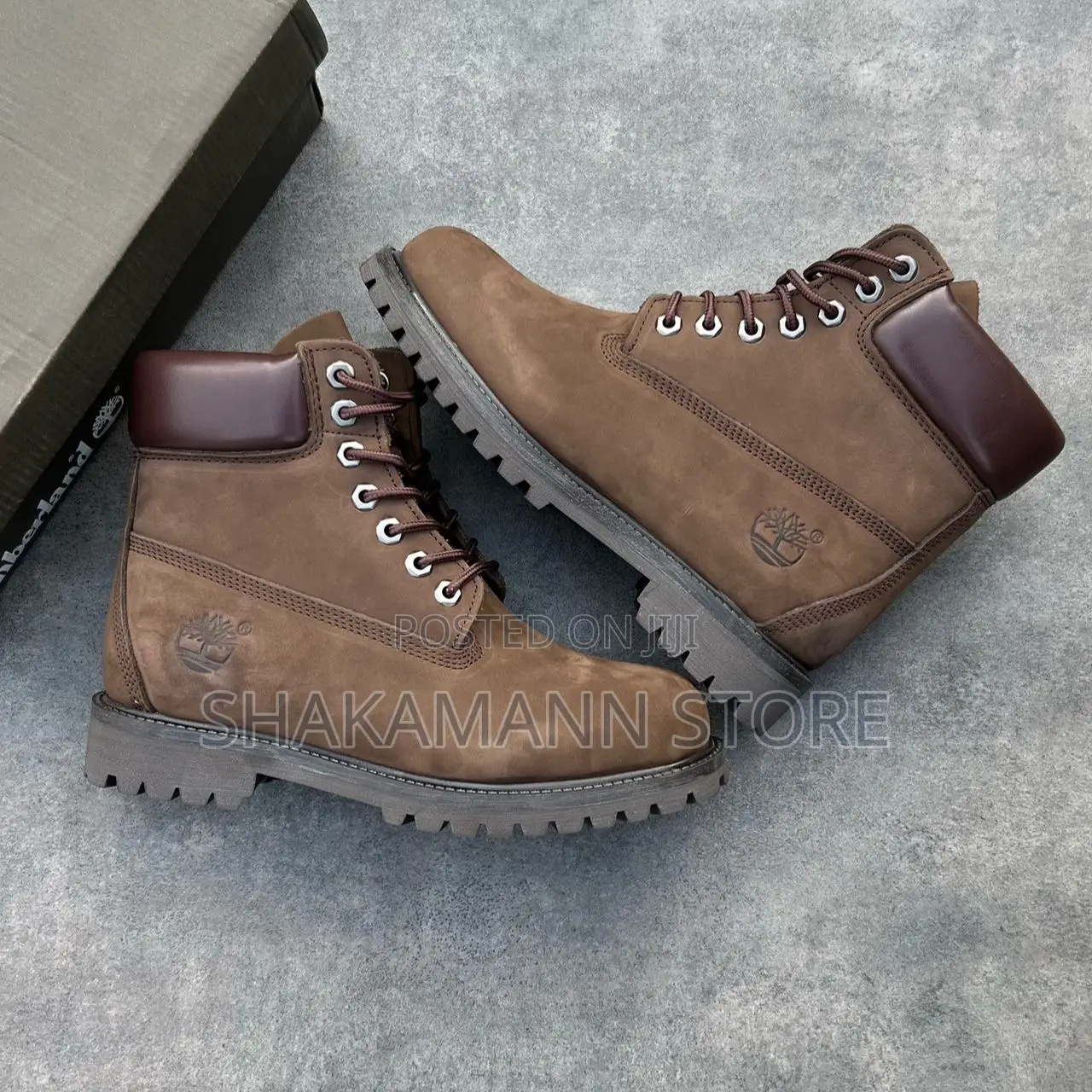 Original Timberland Premium 6-Inch Waterproof Boots Chocolate Brown