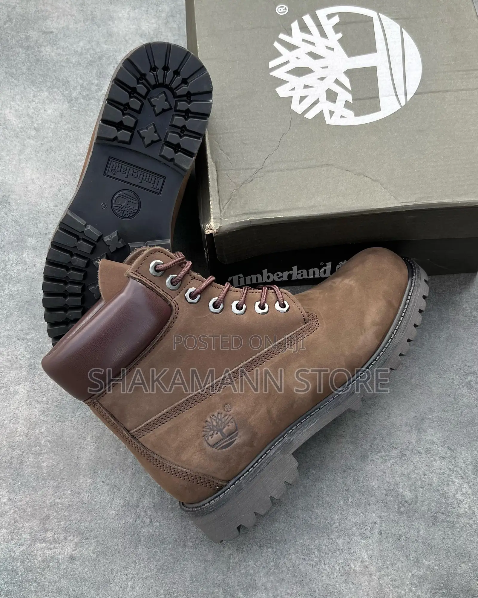 Original Timberland Premium 6-Inch Waterproof Boots Chocolate Brown