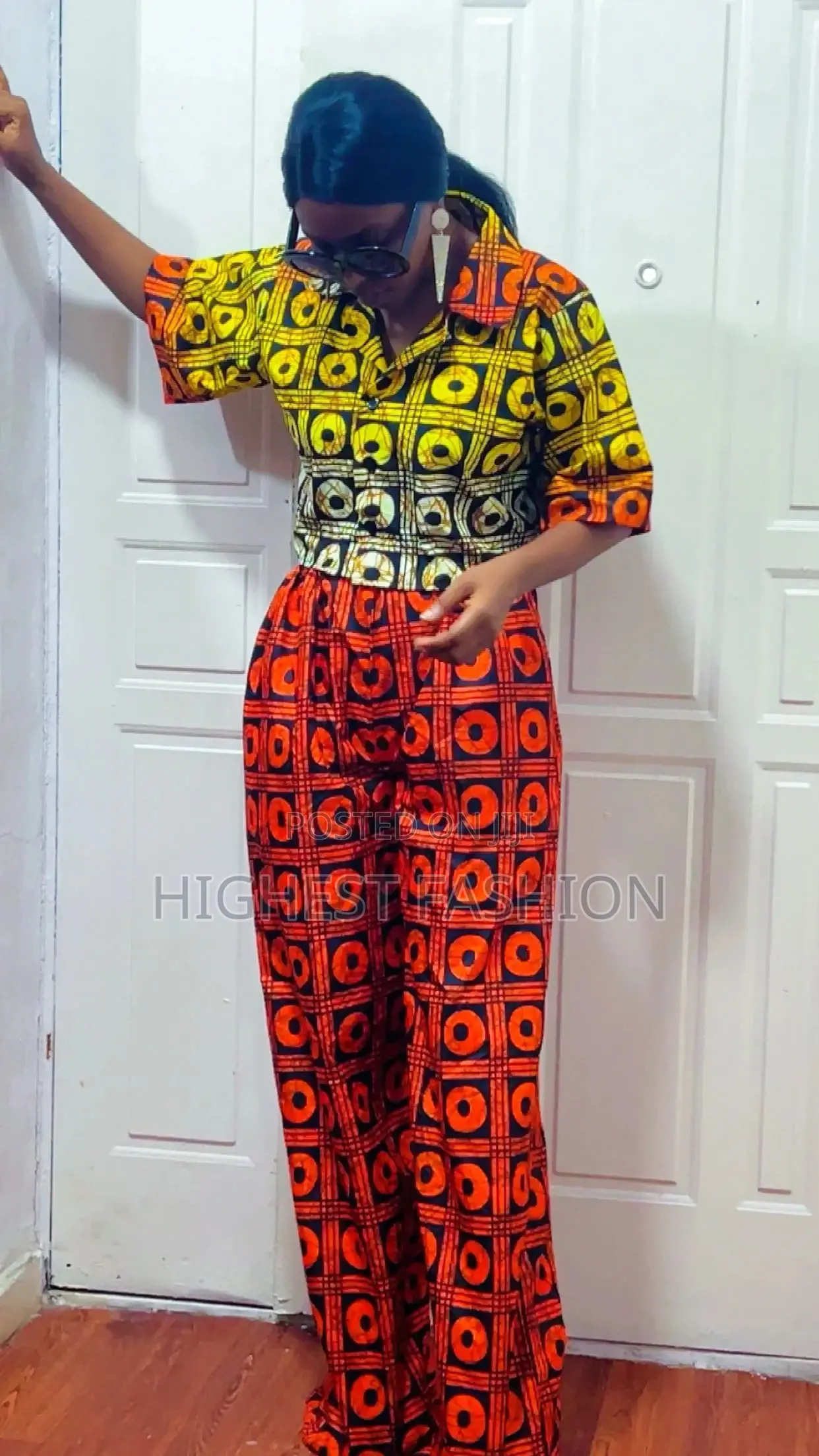 Casual Top and Baggy Pants - Style 309