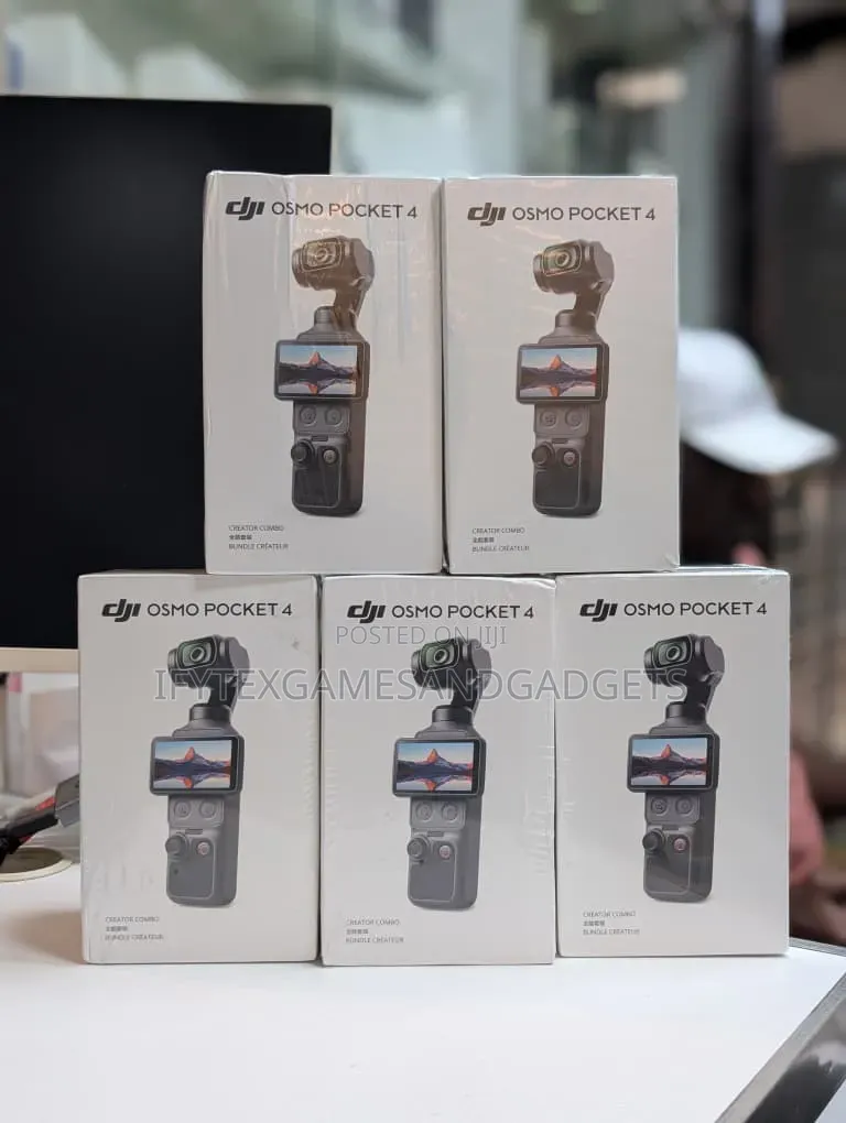 New Dji Osmo Pocket 4 Creator Combo
