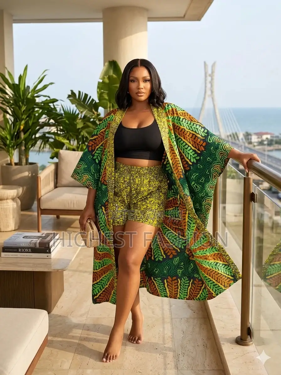 Kimono And Shorts - Style 651