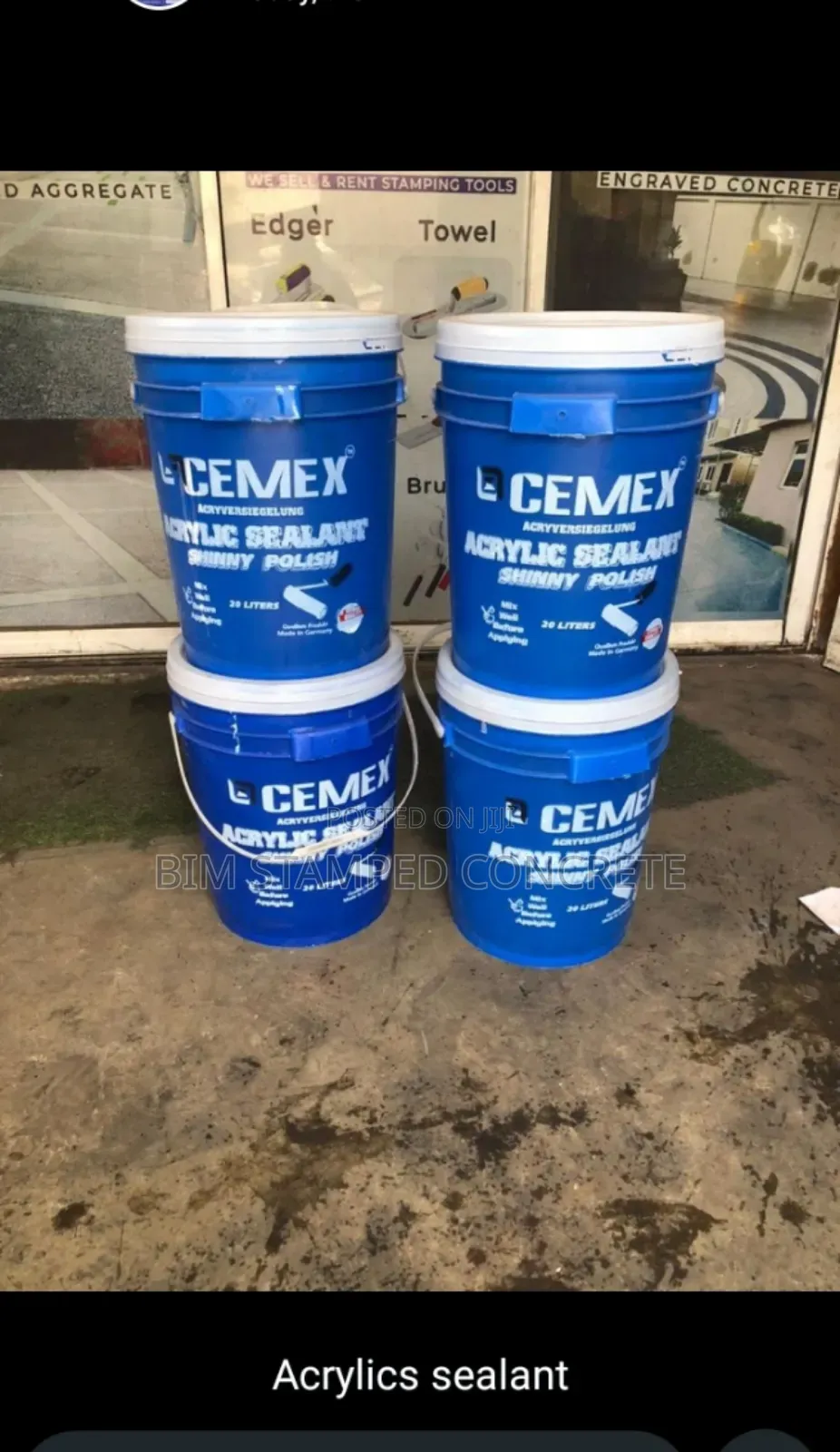 Acrylic Sealant, Water Polish