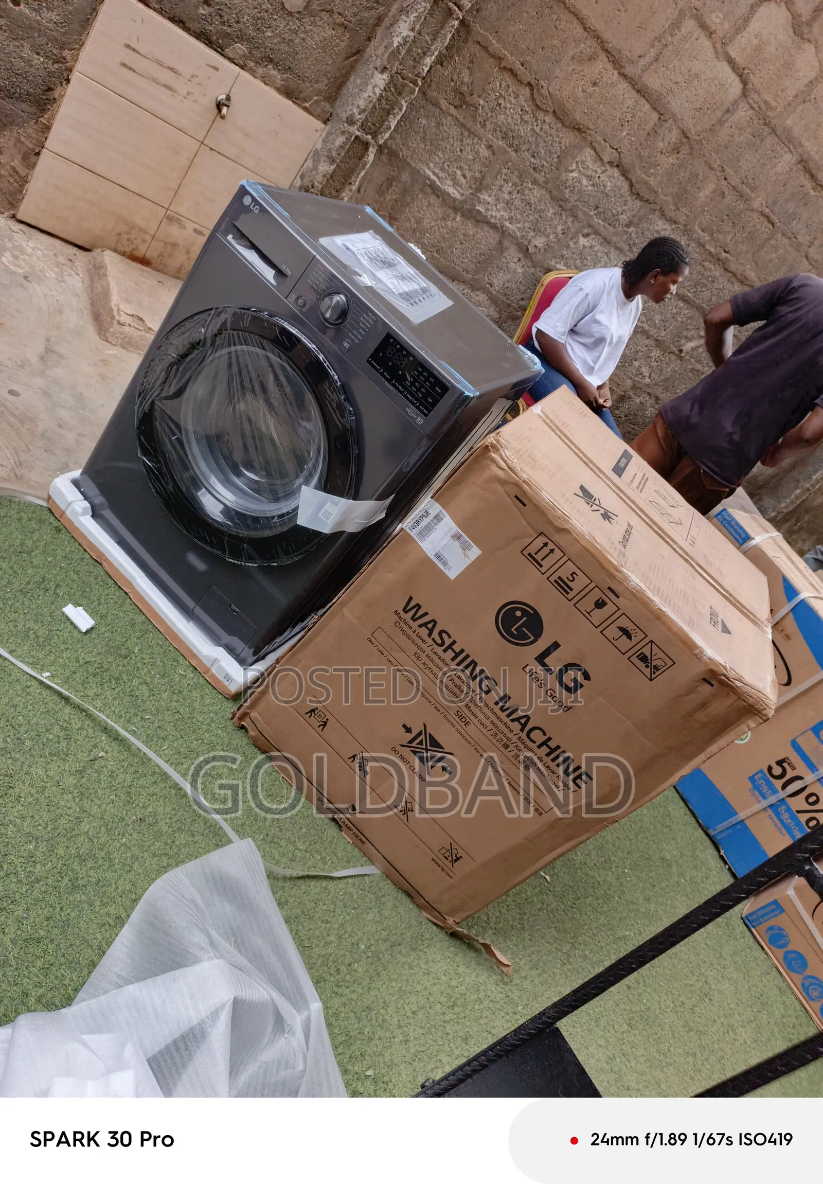 Lg Front Load Automatic Washing Machine 10.5kg