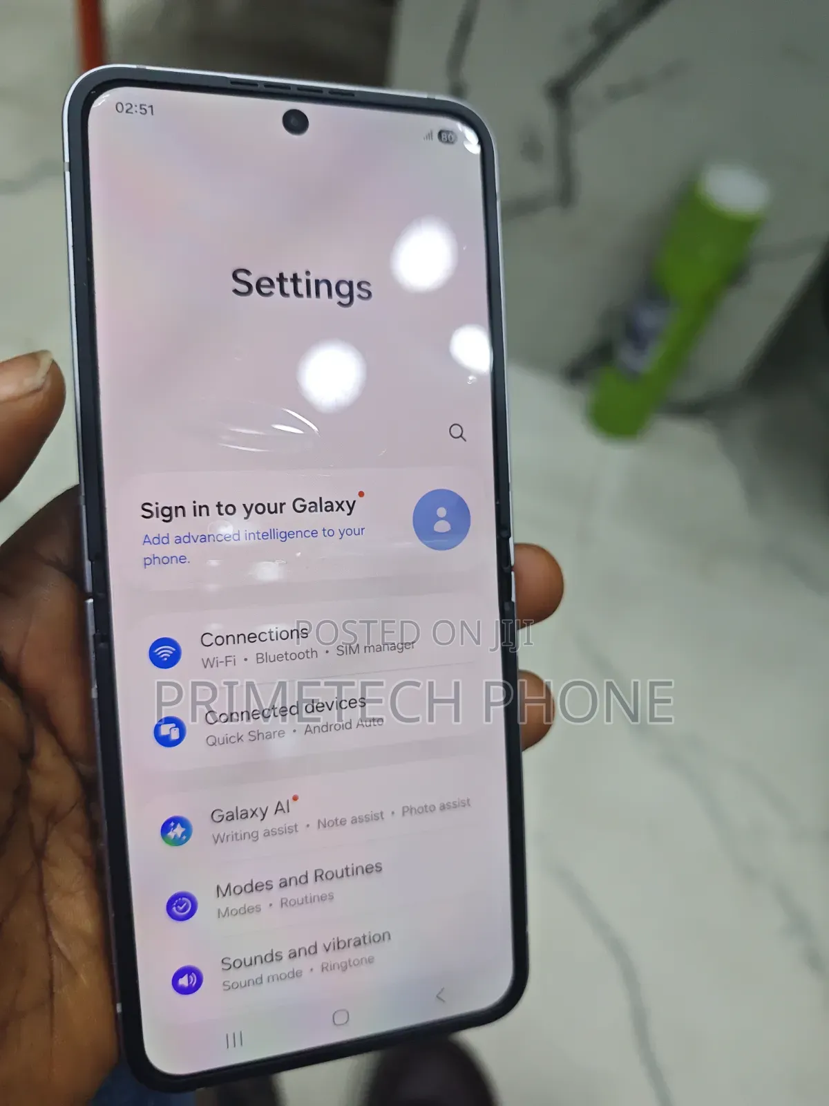 Samsung Galaxy Z Flip6 256 GB Gray