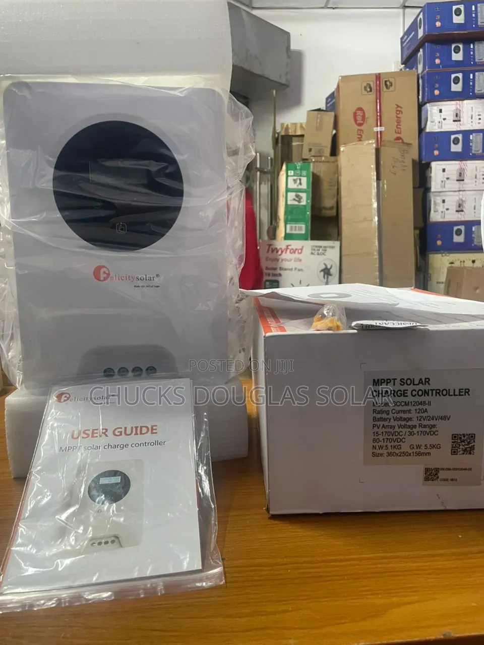 Felicity Solar 120a MPPT Charge Controller