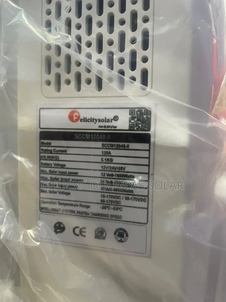 Felicity Solar 120a MPPT Charge Controller