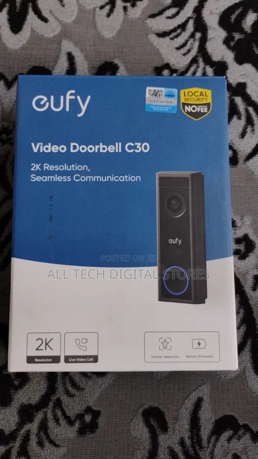 Eufy Video Doorbell C30