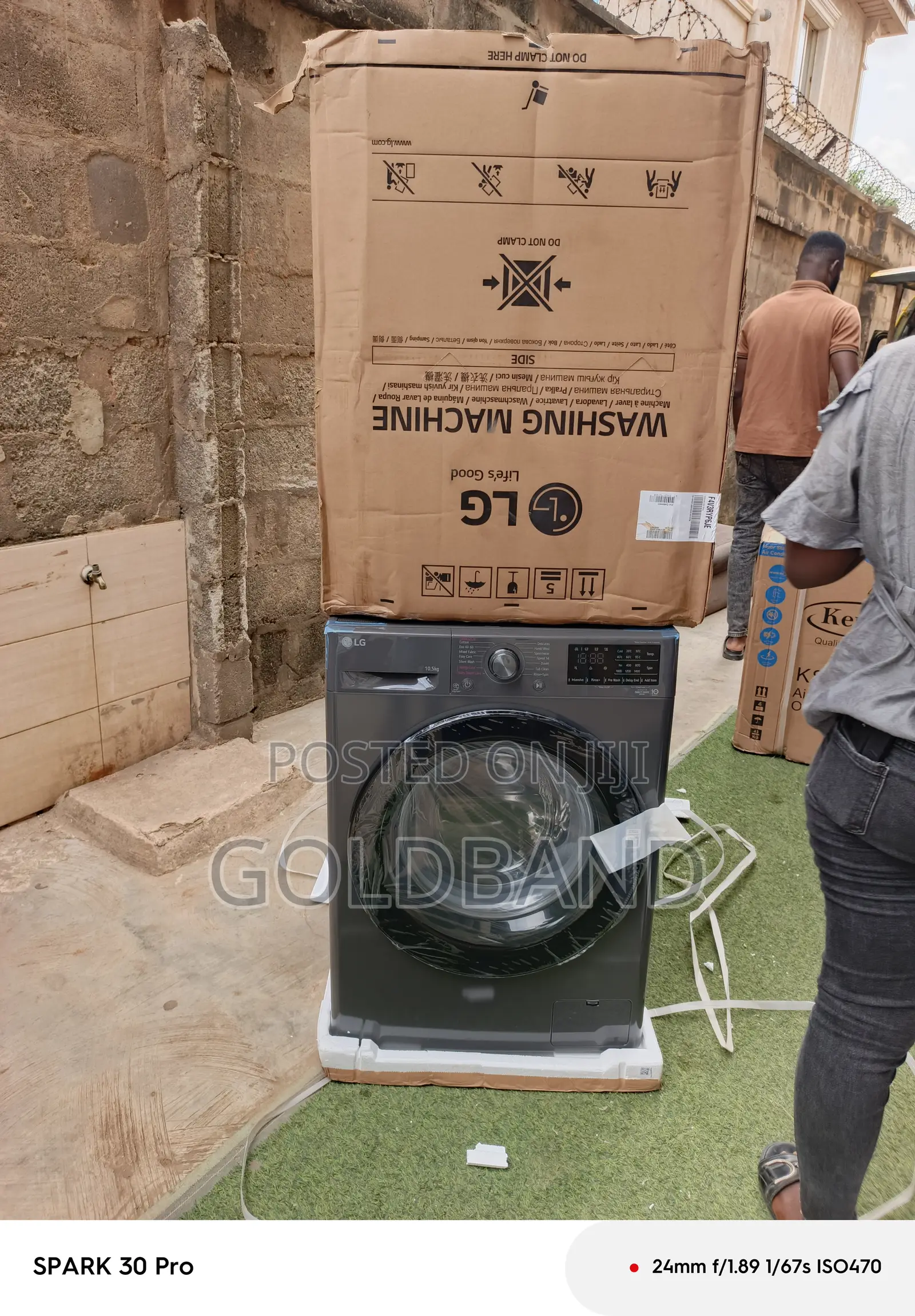 Lg 10.5kg Durable Automatic Front Loader