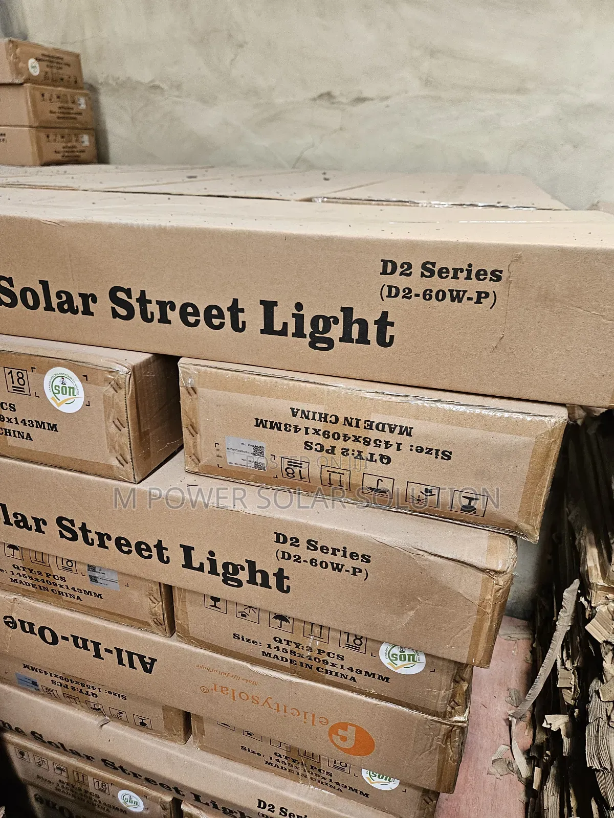 60w D2 Felicity Solar Street Lights
