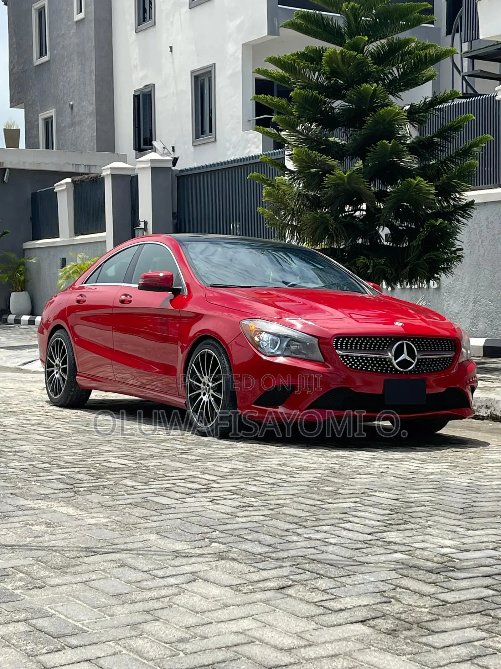 Mercedes-Benz CLA-Class CLA 250 4MATIC Sedan 2015 Red