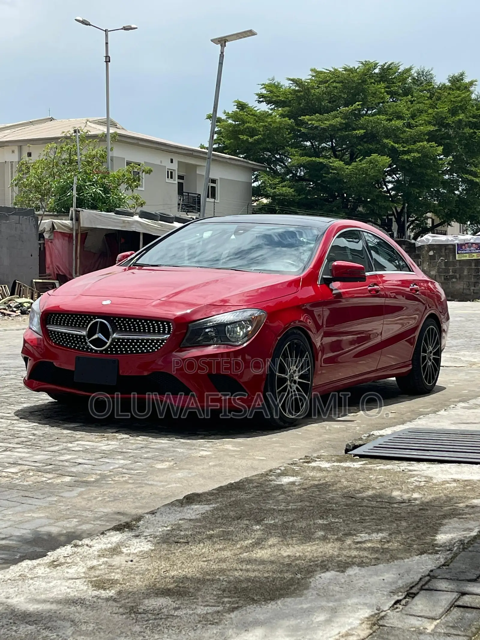 Mercedes-Benz CLA-Class CLA 250 4MATIC Sedan 2015 Red