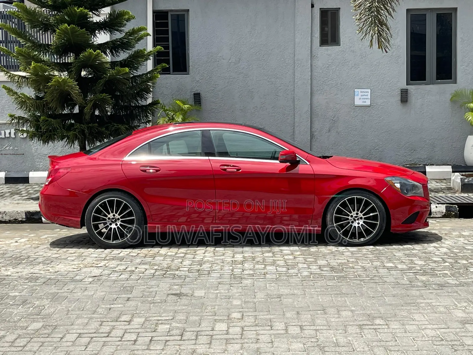 Mercedes-Benz CLA-Class CLA 250 4MATIC Sedan 2015 Red